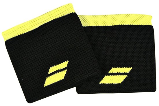 Frotki na rękę Babolat LOGO Wristband black/sulph