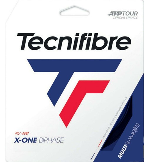 Naciąg tenisowy Tecnifibre X One Biphase - black