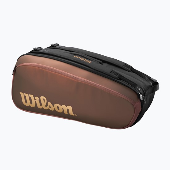Torba tenisowa Wilson Super Tour 9 Pro Staff brown