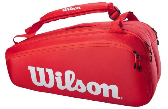 Torba tenisowa Wilson Super Tour 9 Red
