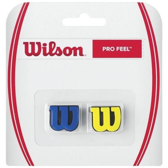 Wibrastop Wilson Pro Feel Blue/Yellow(2 szt.)