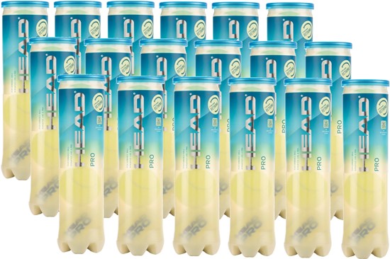 Piłki tenisowe Head Pro (72 piłki)