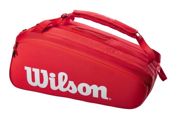 Torba tenisowa Wilson Super Tour 15 Red