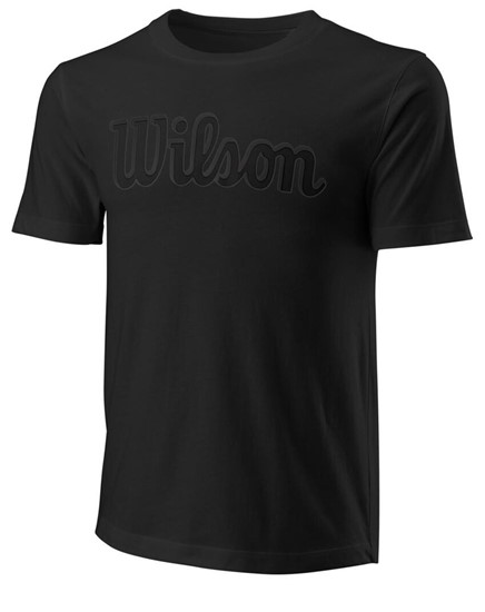 Koszulka męska Wilson Script Eco Cotton Tee Slimfi