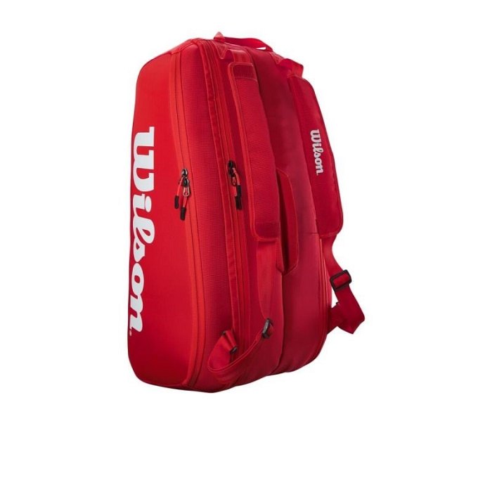 Torba tenisowa Wilson Super Tour 9 Red