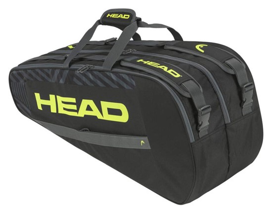 Torba tenisowa Head Base Racquet Bag M  black/neon
