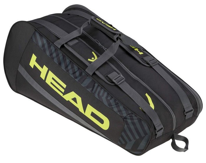 Torba tenisowa Head Base Racquet Bag M  black/neon