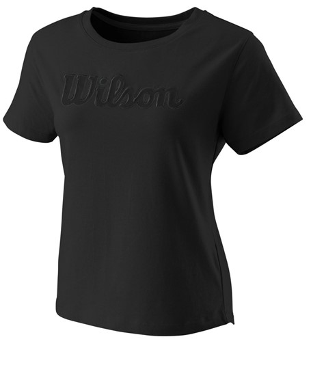 Koszulka damska Wilson Script Eco Ctn Tee W
