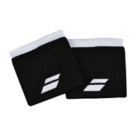 Frotki na rękę Babolat LOGO Wristband black/white