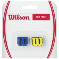 Wibrastop Wilson Pro Feel Blue/Yellow(2 szt.)