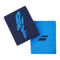 Frotki na rękę Babolat Logo Jumbo Wristband blue