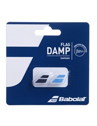 Wibrastop Babolat Flag Damp - czarny i niebieski