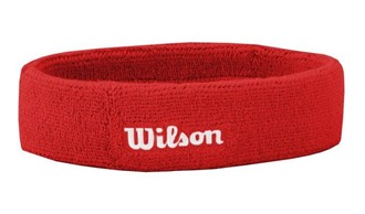 Frotka na głowę Wilson czerwony