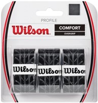 Owijka zewnętrzna Wilson Profile black (3 szt.)