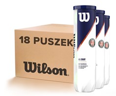 Piłki Wilson Roland Garros All Court (72 piłki)